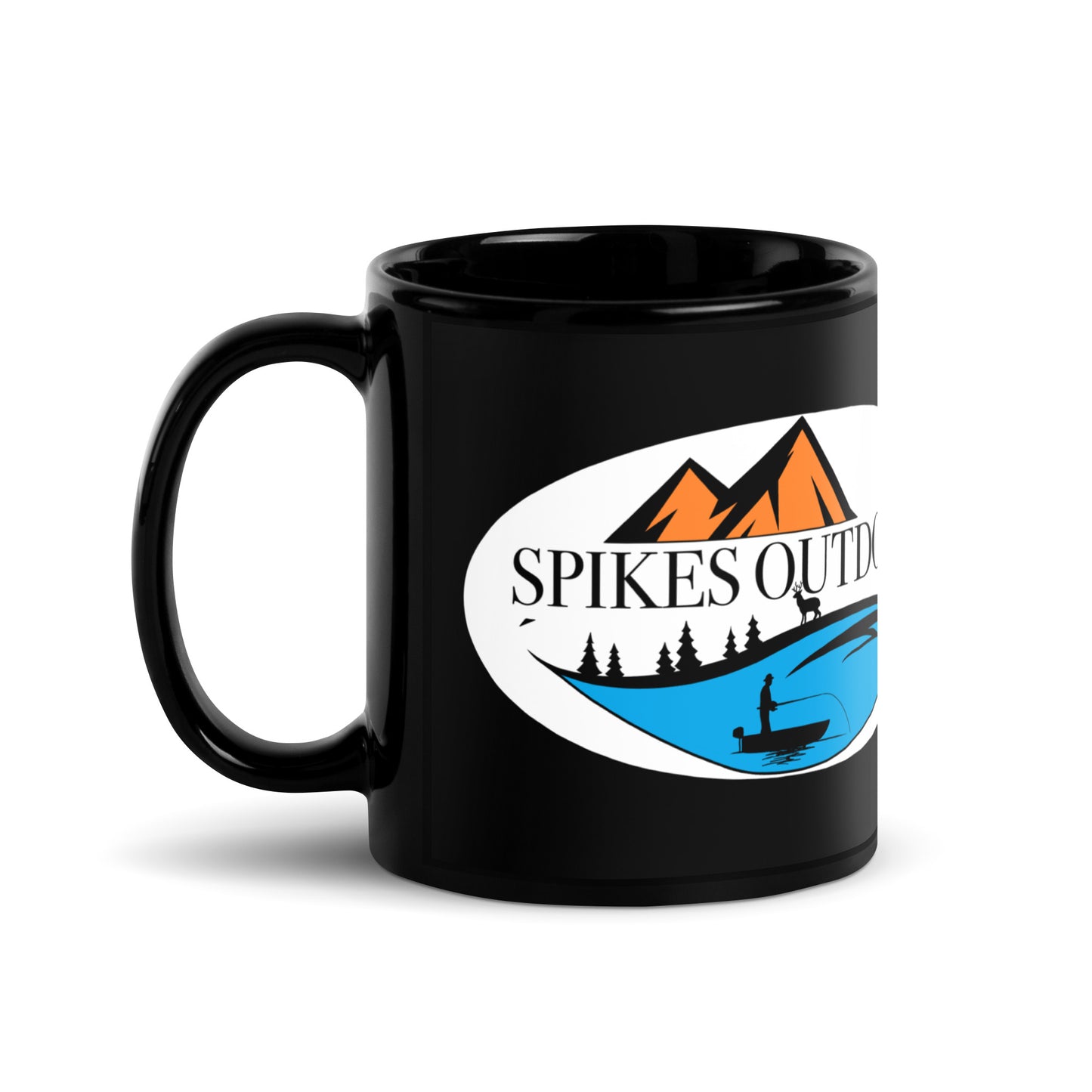 Black Glossy Mug